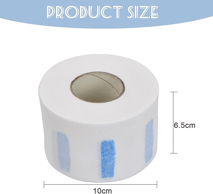 5 Rolls Barber Neck Strips - Hairdressing Supplies Barber Neck Strips for Salon Haircutting