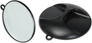 Portable Round Mirror with Handle - Hand Held Barber Back Mirror