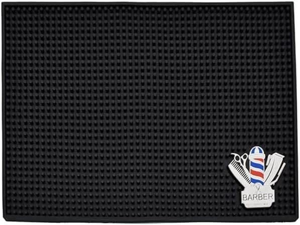 Barber Station Mat - Non-Slip Pad Anti-Skid Mat Hairdresser Tools