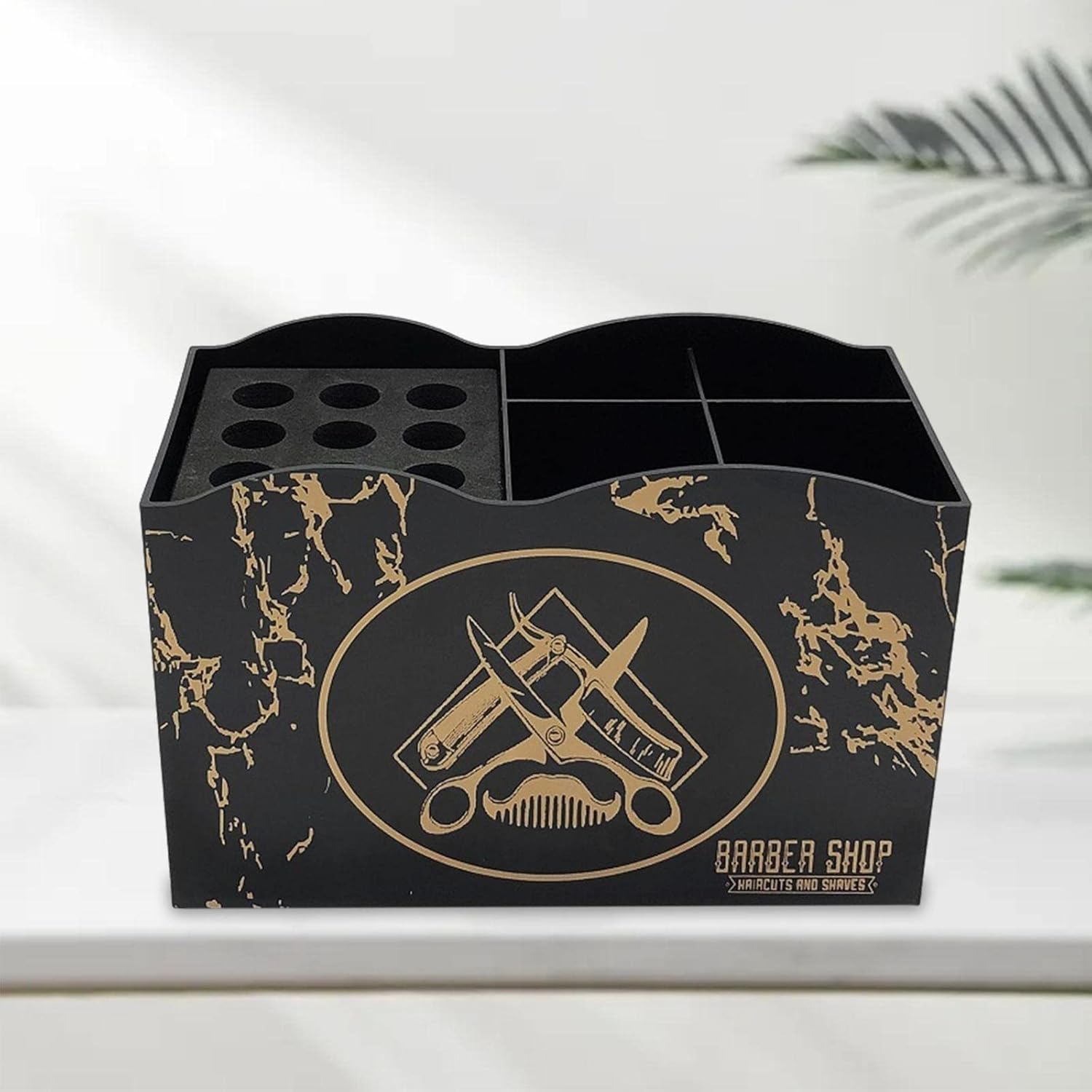 Barber Hairdressing Tool Scissor  Storage Box Removable Rack Storage Case