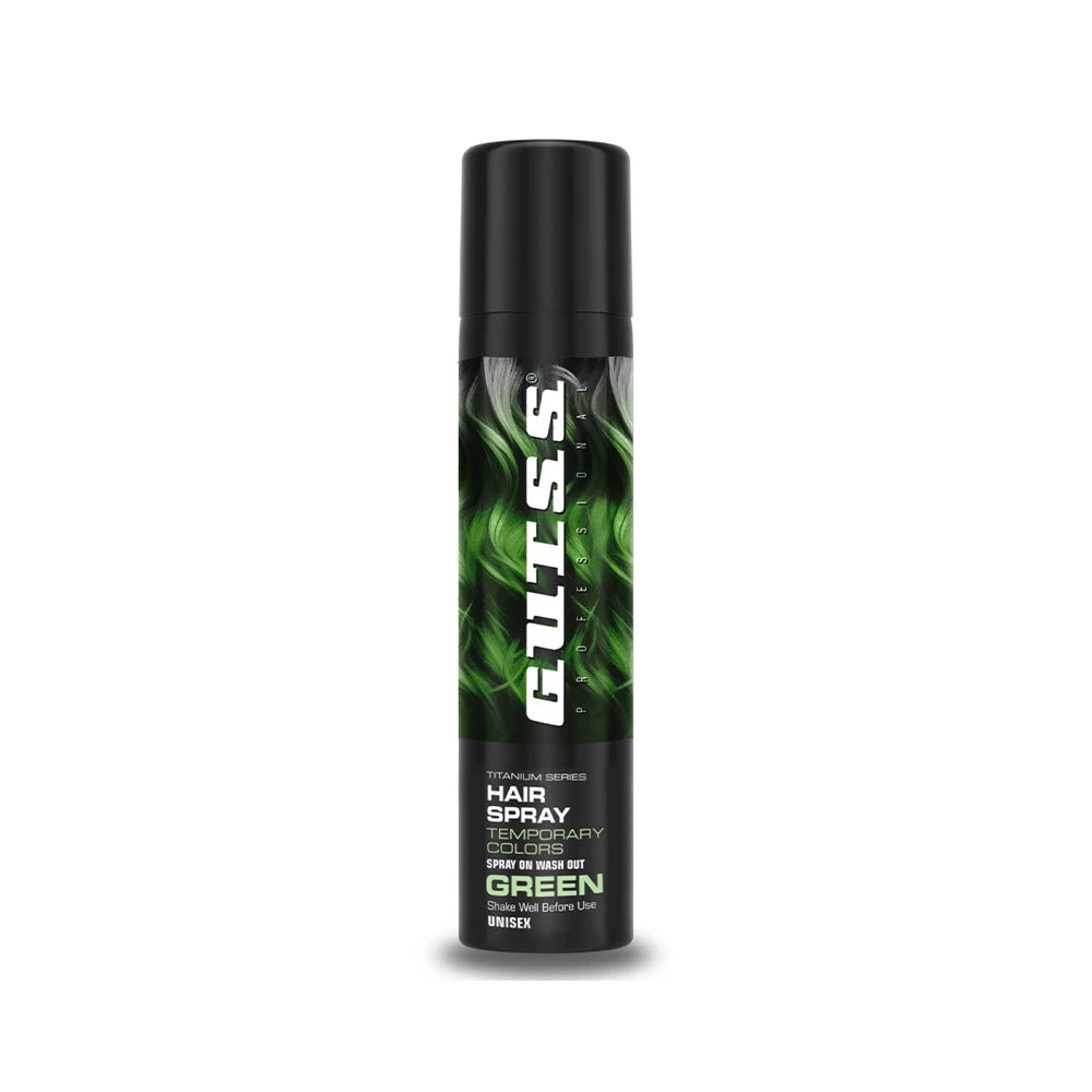 Gutss Professional Temporary Colour Hair Spray Green
