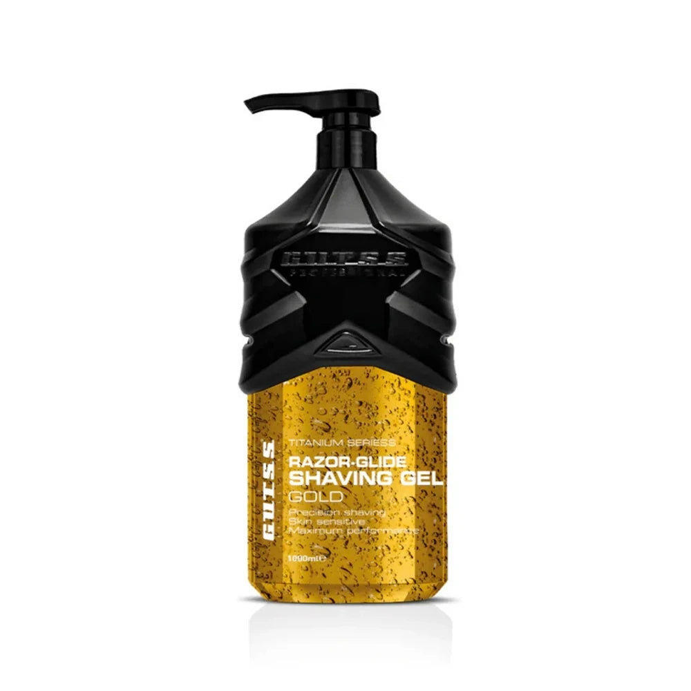 Gutss Professional Razor-Glide Gold Shaving Gel – 1000ml