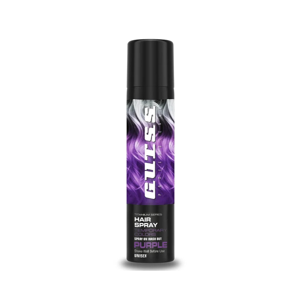Gutss Professional Temporary Colour Hair Spray Purple