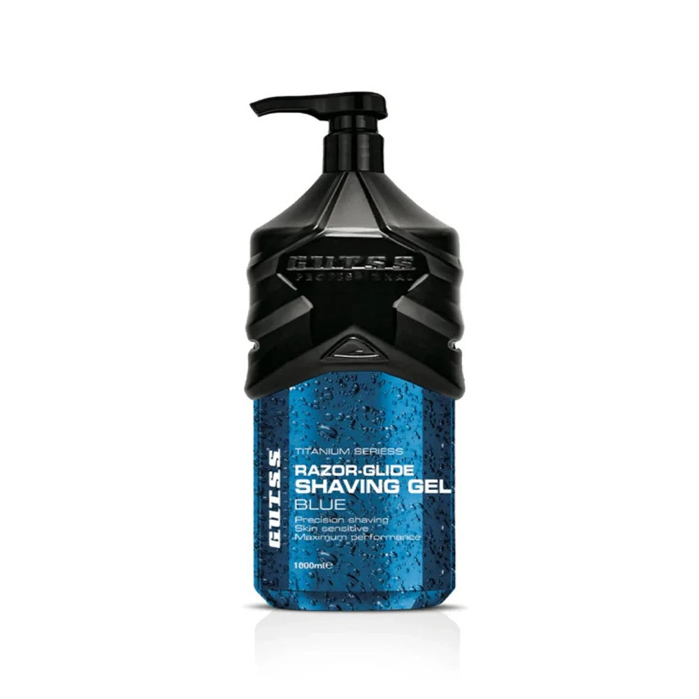 Gutss Professional Razor-Glide Blue Shaving Gel – 1000ml