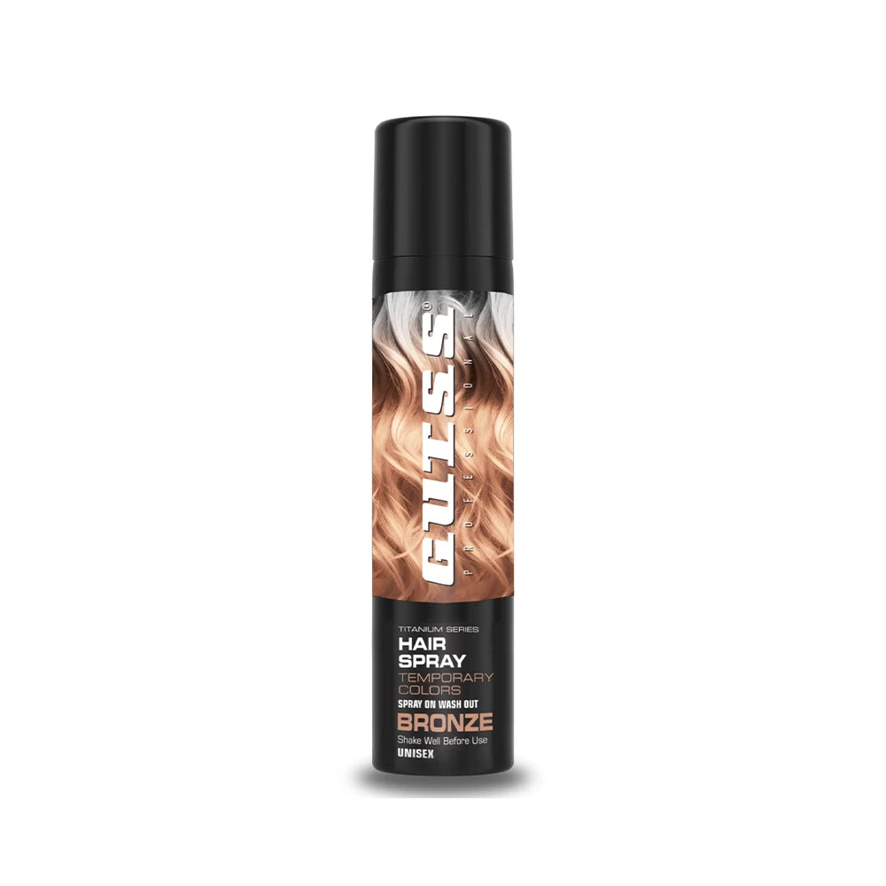 Gutss Professional Temporary Colour Hair Spray Bronze