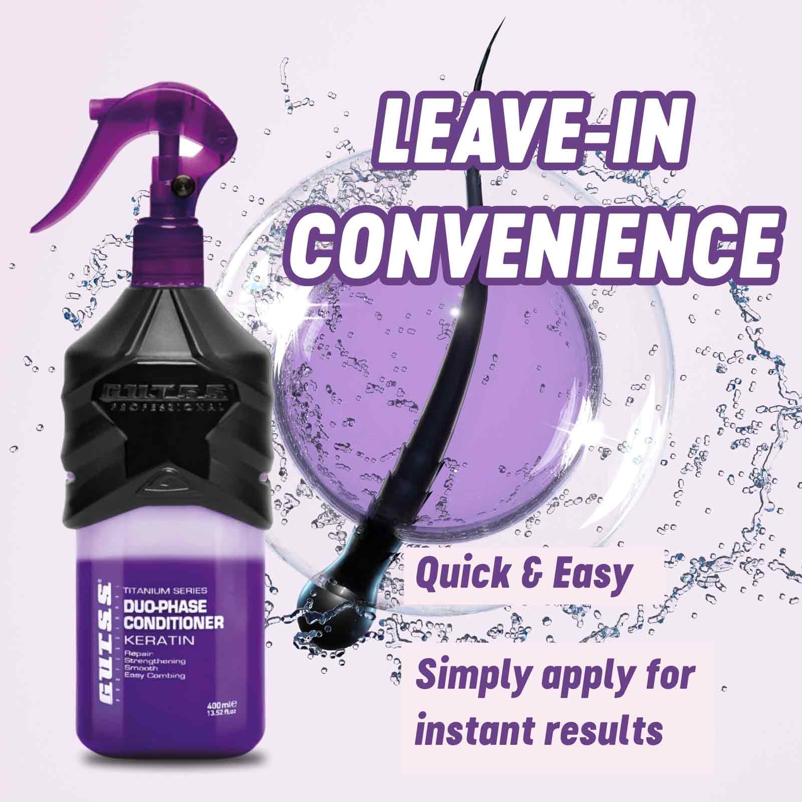 Gutss Professional Duo-Phase Keratin Conditioner – 400ml