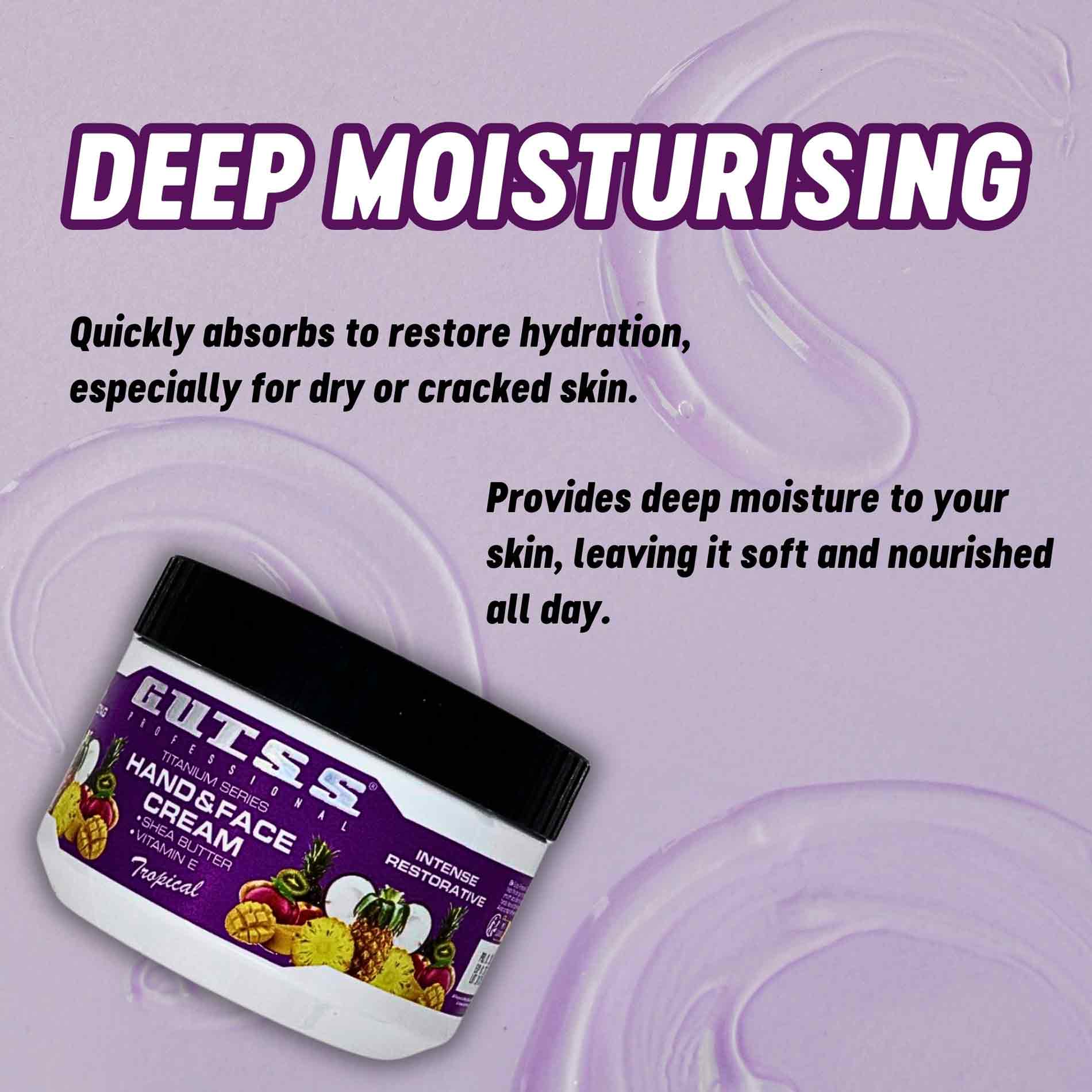 Gutss Professional Hand and Face Cream Tropical (250ml)
