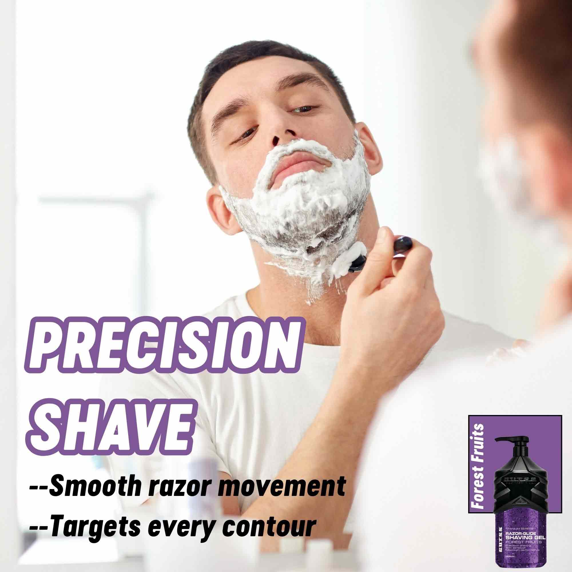 Gutss Professional Razor-Glide Forest Fruits Shaving Gel – 1000ml