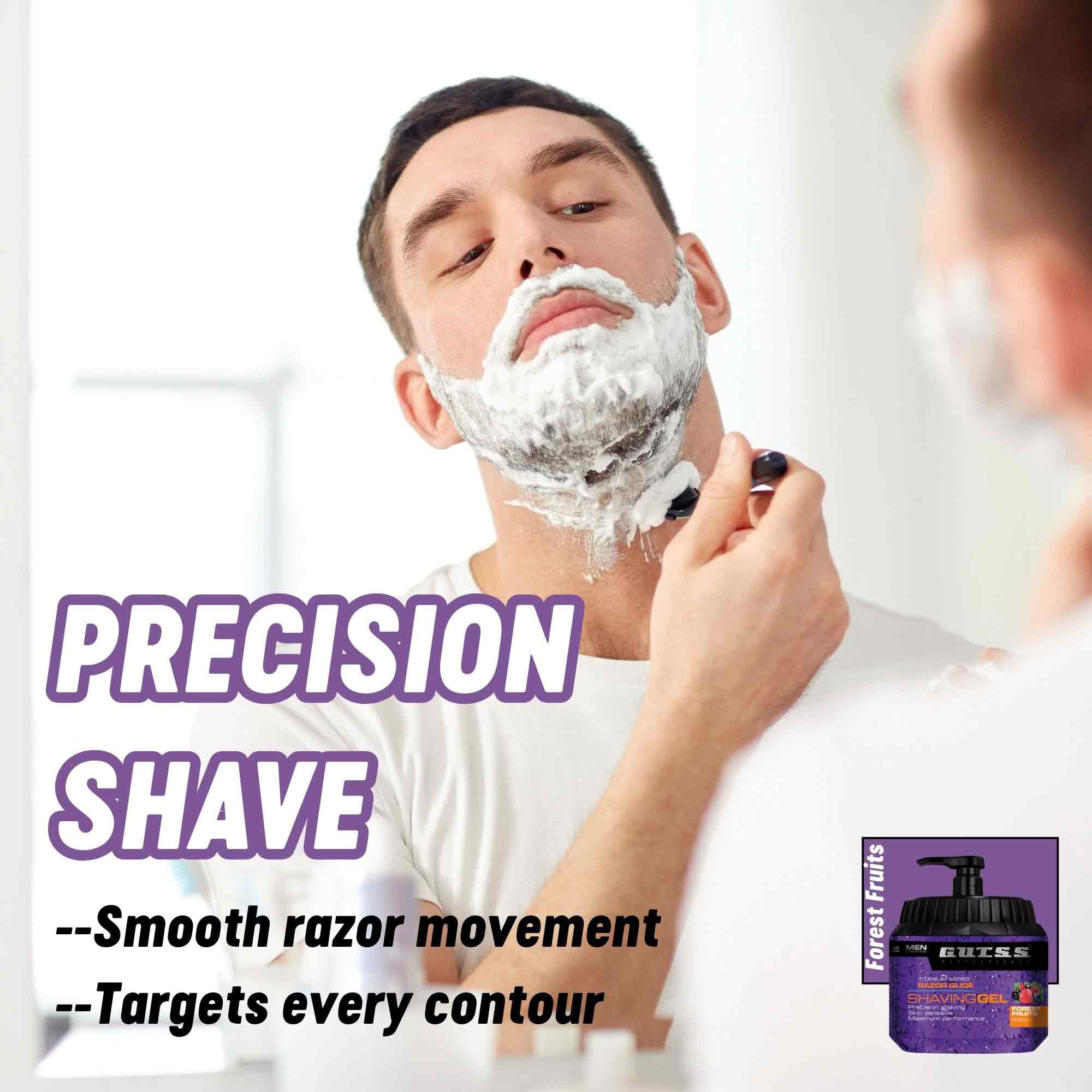 Gutss Professional Razor-Glide Forest Fruits Shaving Gel – 500ml