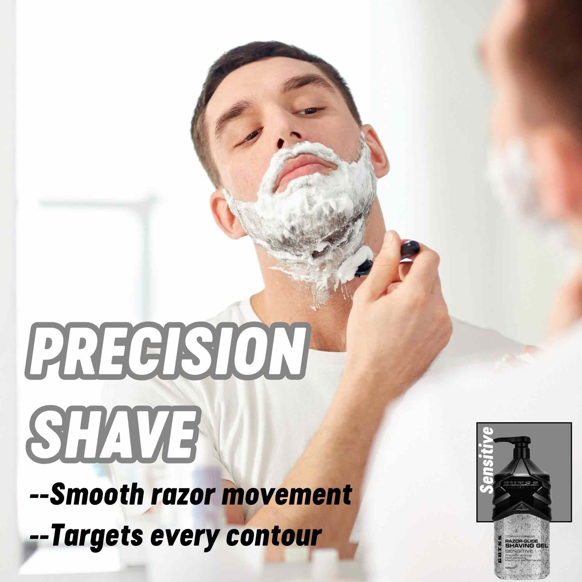 Gutss Professional Razor-Glide Sensitive Shaving Gel – 1000ml