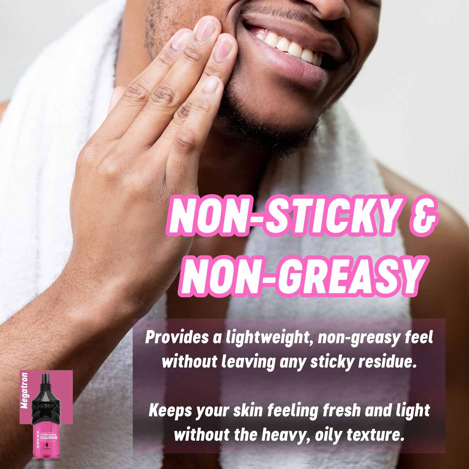 Best Megatron hair care cologne cream option for professionals and salons.