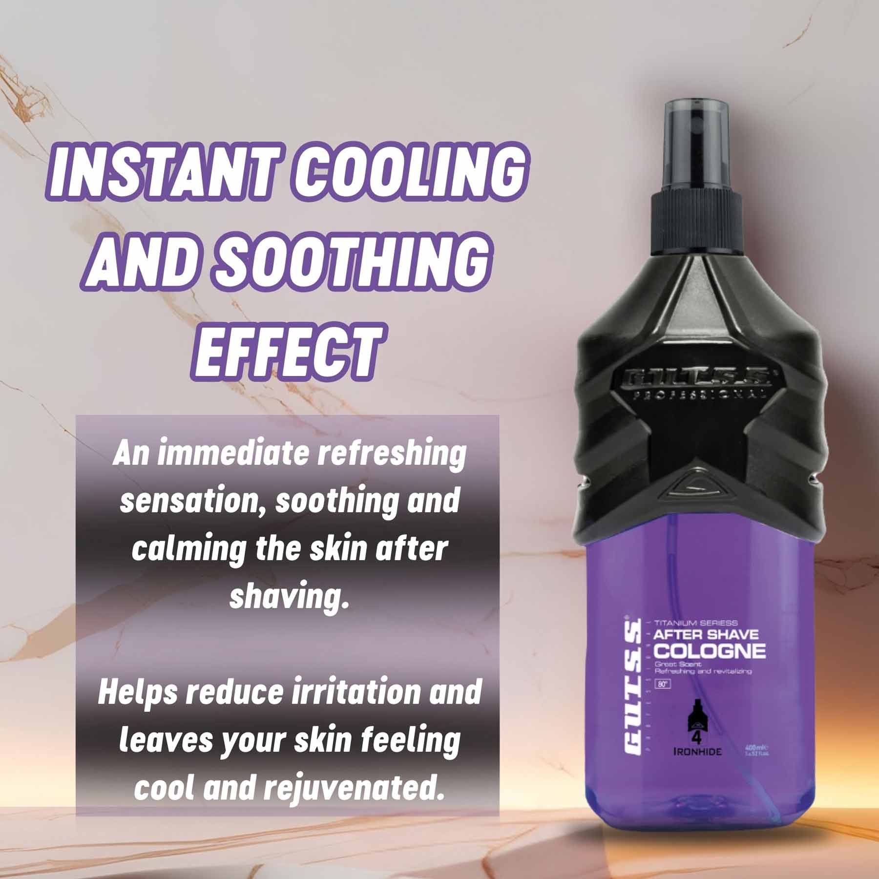 Best Ironhide 400ml hair care cologne cream option for hair salons.