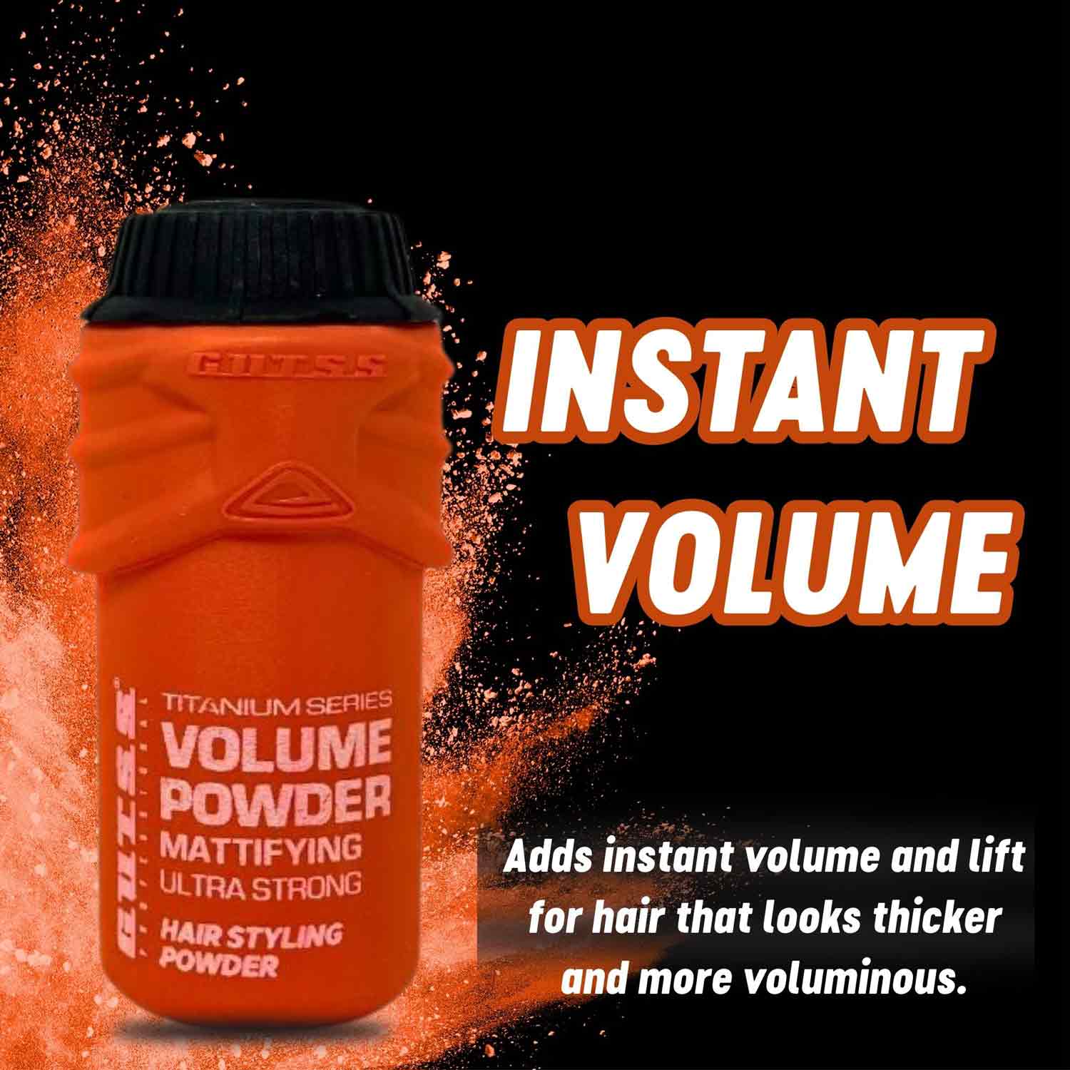 Best 20g volume powder for hairdressers, offering a mattifying effect for textured hair.