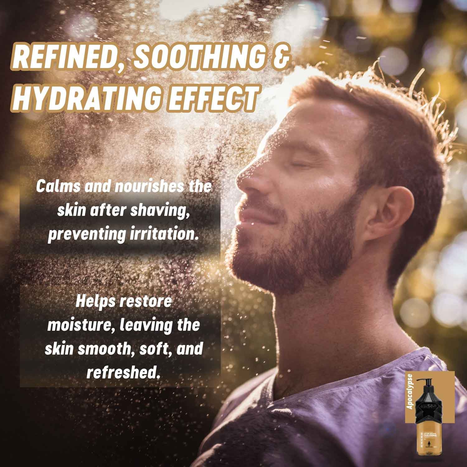 Gutss professional Apocalypse 400ml hair care cologne cream for salons.