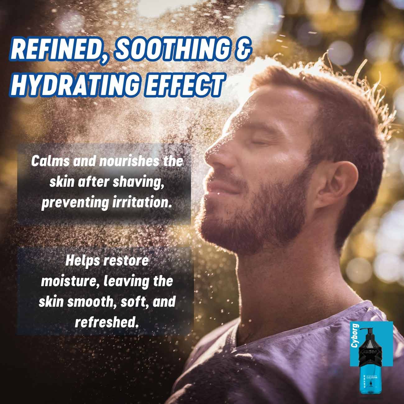 Gutss professional Cyborg hair care colour cologne cream for stylists.