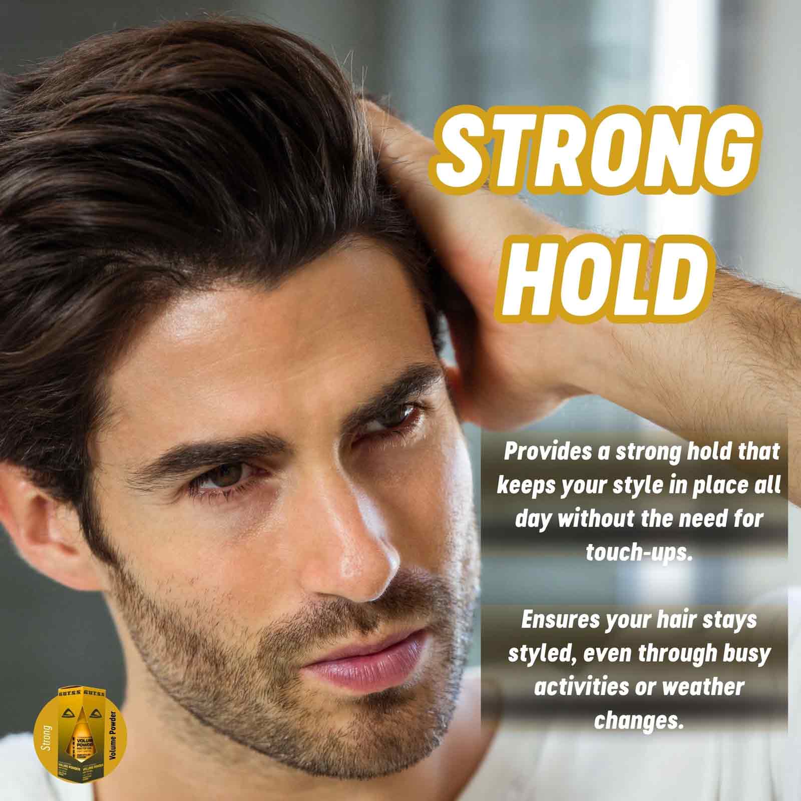 Gutss professional 20g strong volume powder, ideal for salon texture and styling.