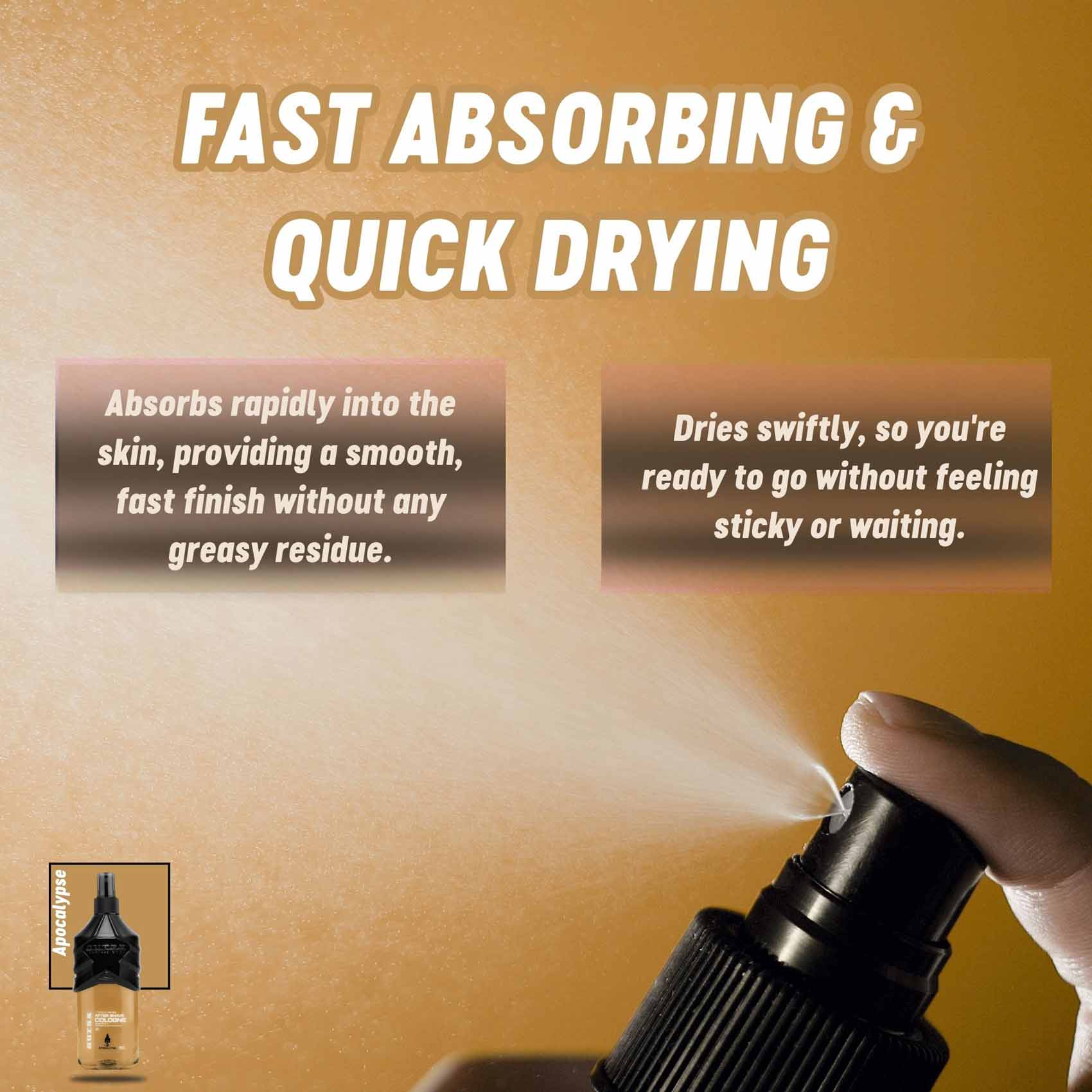 Luxurious 150ml Apocalypse cologne, perfect for use in professional salons.