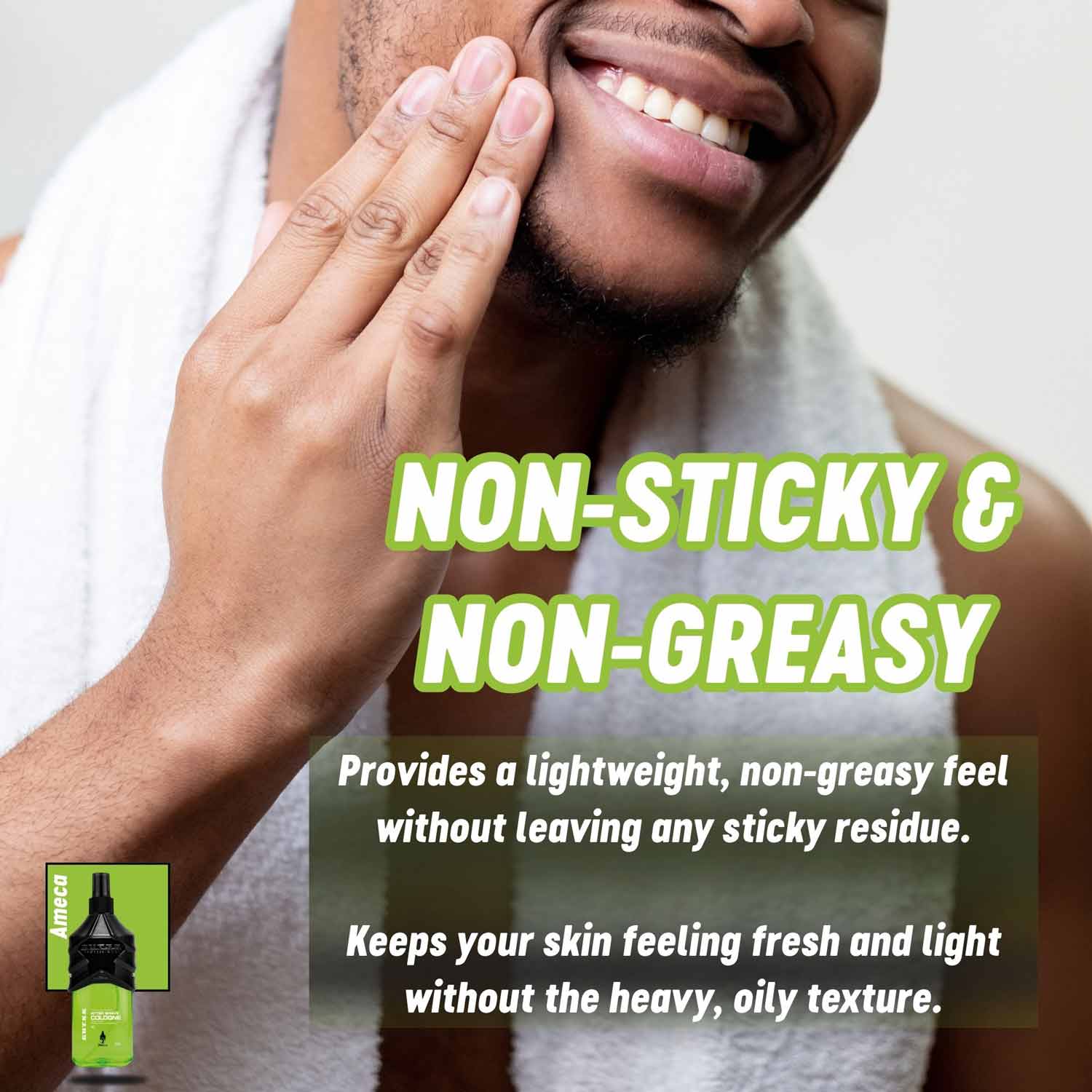 Luxurious Ameca 400ml professional hair care cologne cream for salons.