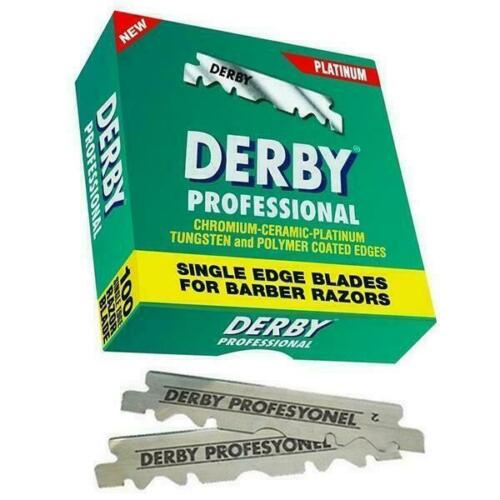 Derby Professional SIngle Edge Safety Razor Blades, 100 Count